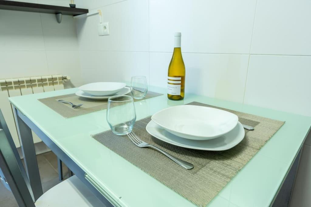 Apartamento En El Corazon De La Ciudad Con Parking Santander Exterior foto